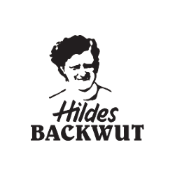 Logo von Hildes Backwut, einer Filialbäckerei in Nürnberg – stilisierte Darstellung einer Frau mit dem Schriftzug Hildes. Das Bild begleitet die Kundenstimme von Johann Billmeier zu Referenzen & Erfahrungen mit Business Coaching bei Kompetenz Mensch.
